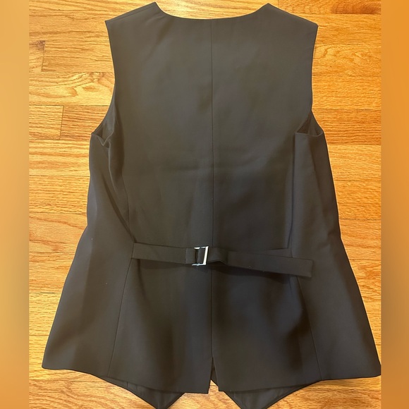 TIBI Tropical Wool Vest, black, 0 - Picture 9 of 12